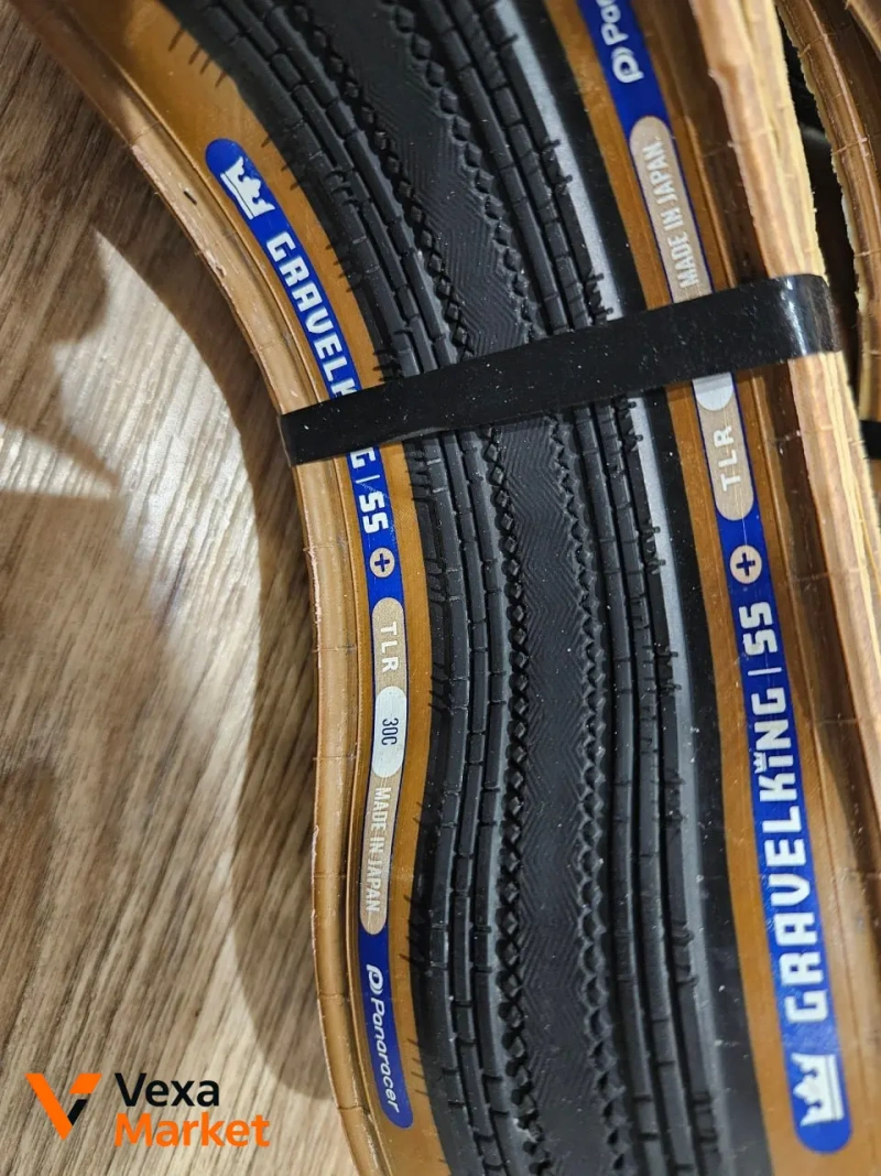 Panaracer Gravelking Semi-Slick Plus TLR Folding Tyre 30-622 — фото 3