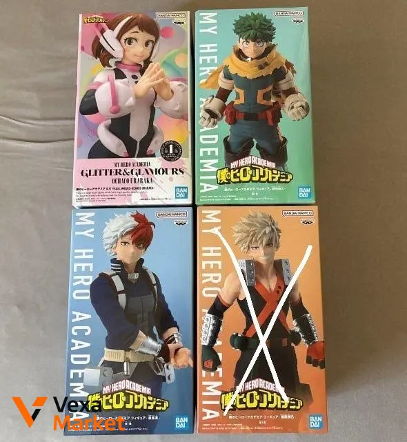 Фигурки My Hero Academia Banpresto Glitter & Glamours