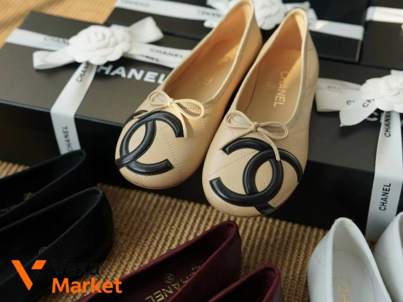 Балетки Chanel Coco Beach 2026 из натуральной кожи — фото 5