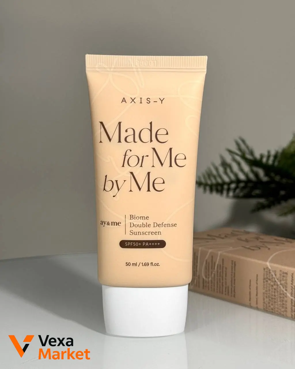 Axis-Y Made For Me By Me Biome Double Defense Sunscreen SPF50 50ml