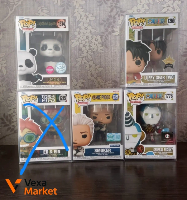Колекційні фігурки Funko Pop Jujutsu Kaisen та One Piece
