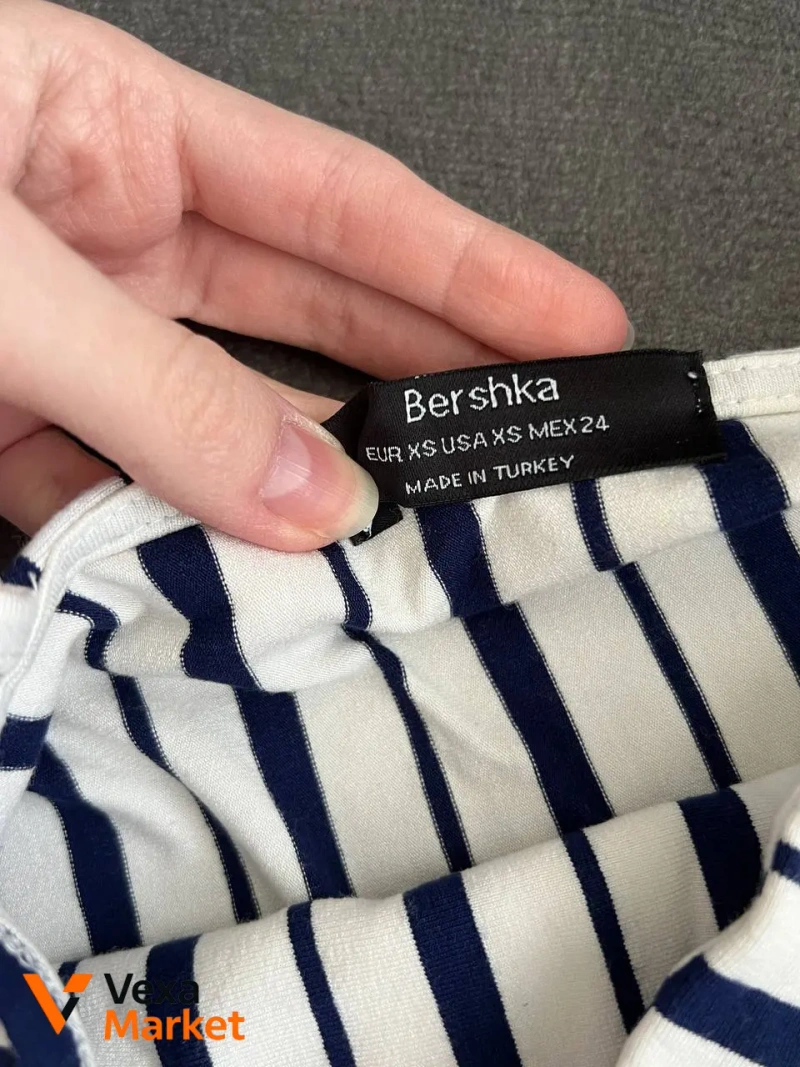 Комбінезон Bershka білий в синю смугу, розмір XS — фото 3