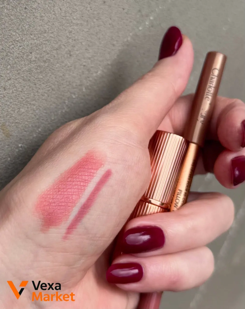 Набір для губ Charlotte Tilbury Pillow Talk Fair - олівець та помада — фото 7