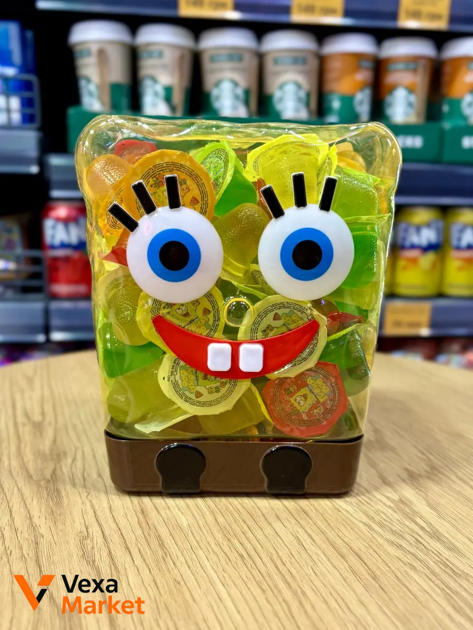Желейні цукерки Скарбничка Sponge Bob 100шт