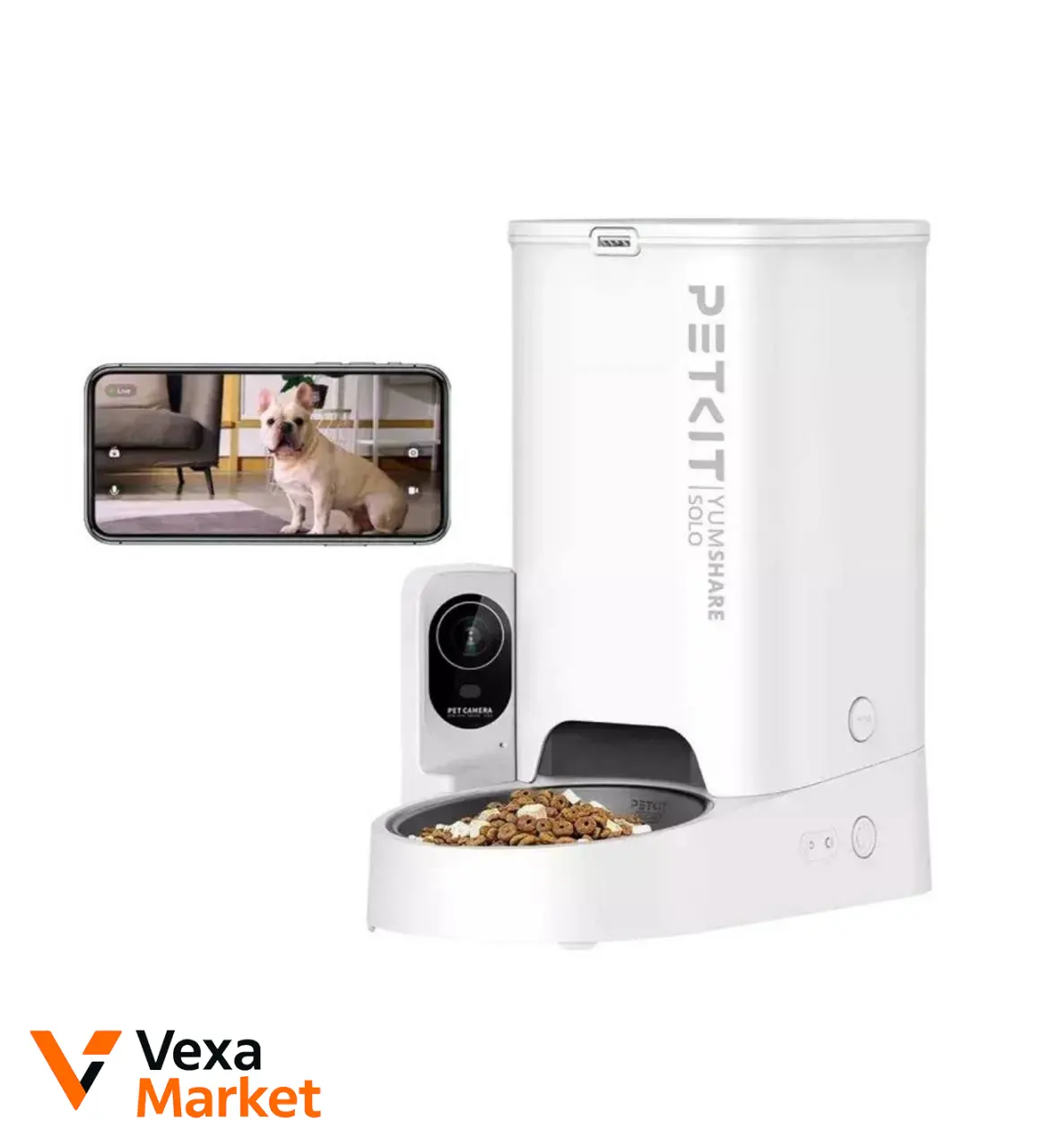 Смарт годівниця PETKIT Yumshare Solo With Camera, 3 л