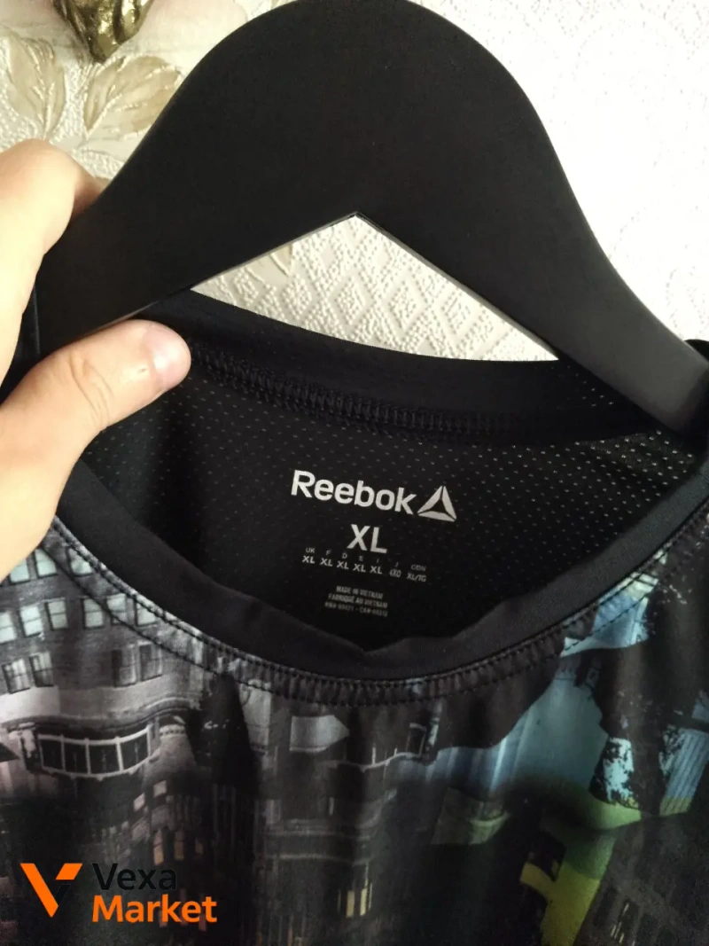 Спортивний компресійний лонгслів (рашгард) Reebok XL — фото 2