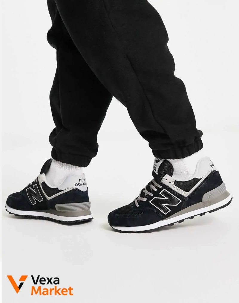 New Balance 574 кроссовки мужские — фото 2