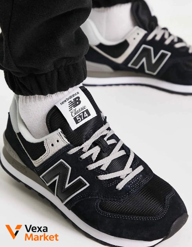 New Balance 574 кроссовки мужские — фото 3