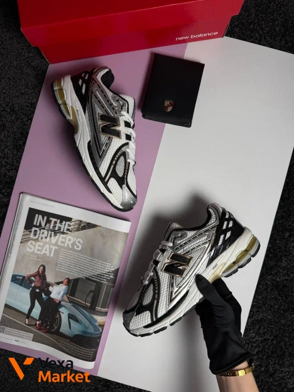 Жіночі кросівки New Balance шкіра/сітка, виробництво В'єтнам