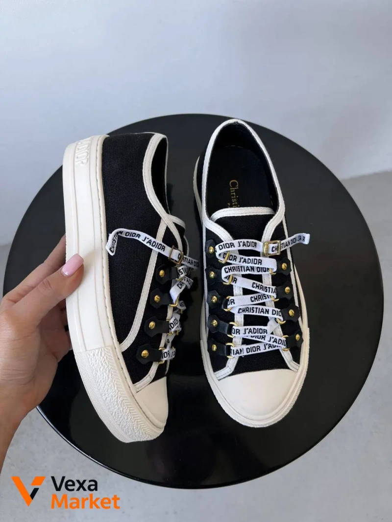DIOR B23 Low Black Premium кроссовки — фото 4
