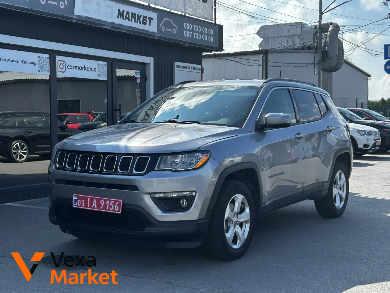 Jeep Compass 2018 Бензин 2.4л Автомат Сірий