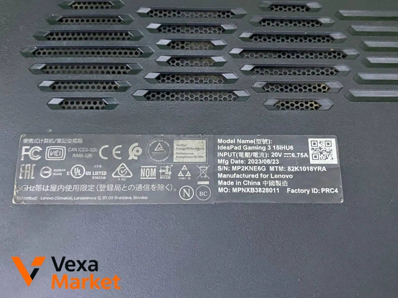 Ноутбук Lenovo 15.6" Core i5-11320H, RAM 16GB, SSD 512GB, GeForce GTX 1650 4GB — фото 6