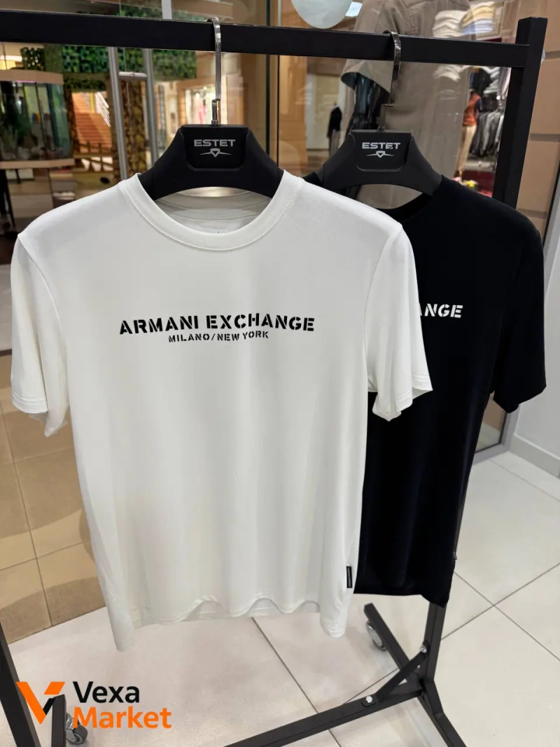 Футболка Armani Exchange Milano/New York — фото 3