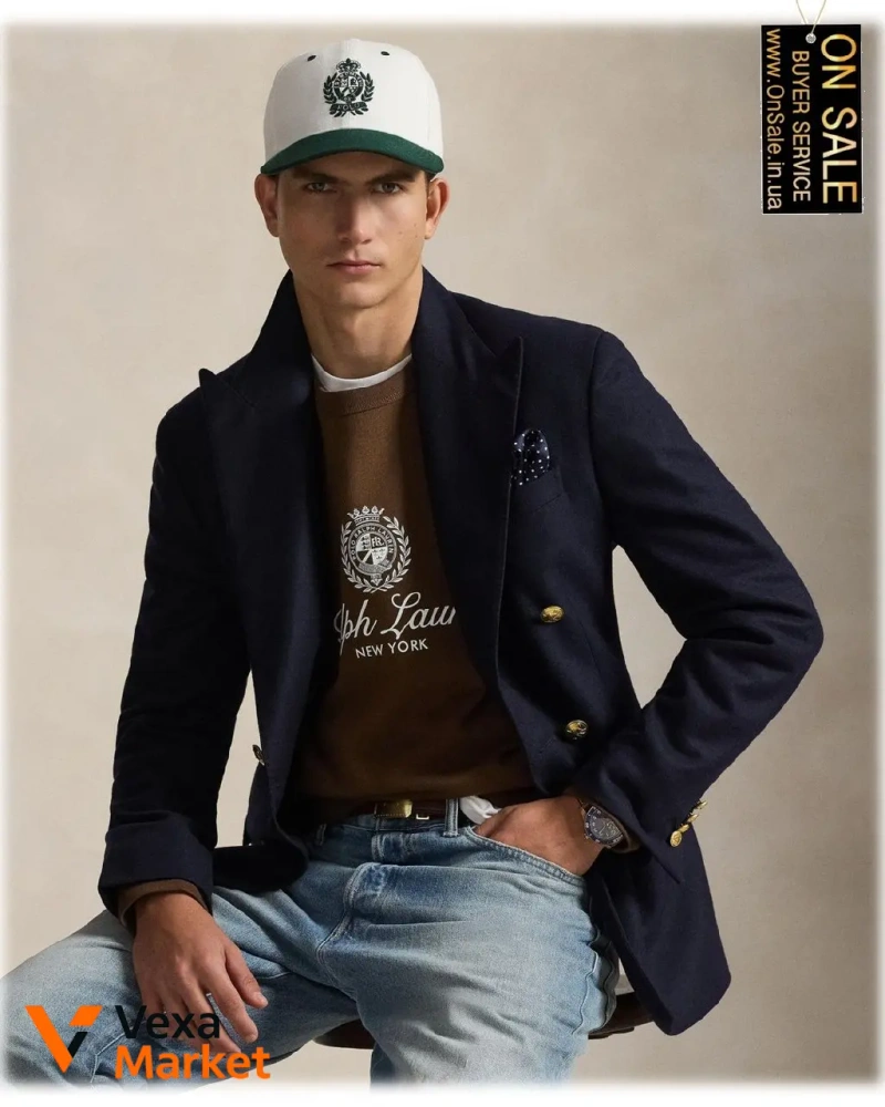 Чоловічий світшот Polo Ralph Lauren з графічним принтом — фото 3