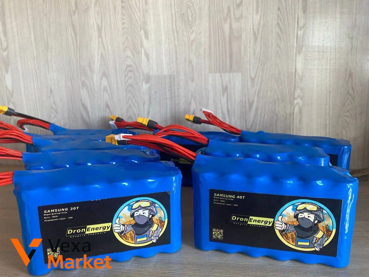 Збірки акумуляторів 21700 Samsung 40T/Tenpower 40TG, Kamikaze, Samsung 50S, Molicel P42A