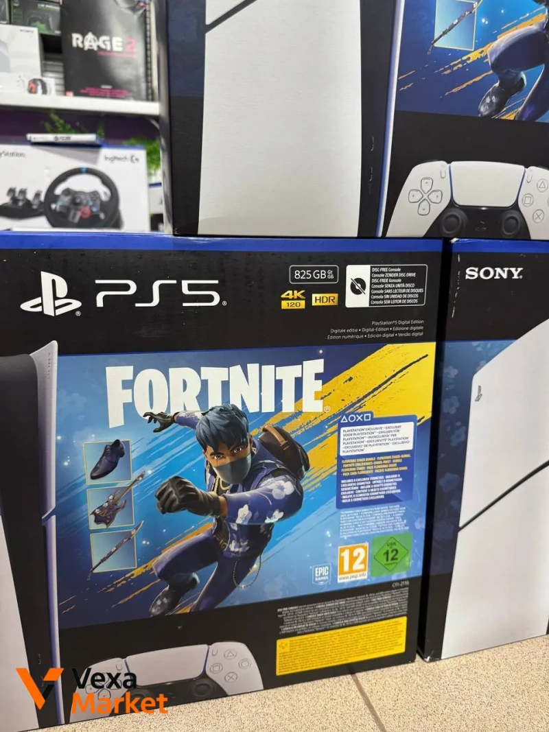 Sony PlayStation 5 Slim Digital 825GB (новая ревизия, матовая) — фото 3