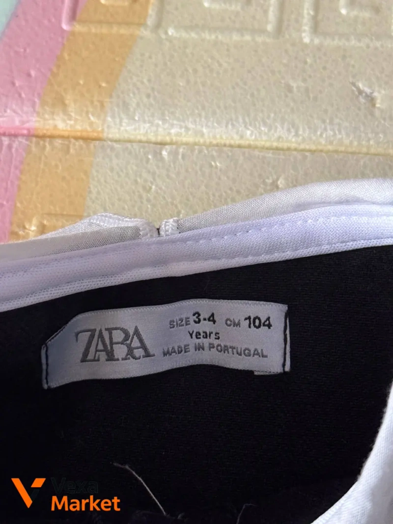 Джинсова сукня Zara для дівчинки, розмір 98-104 — фото 3