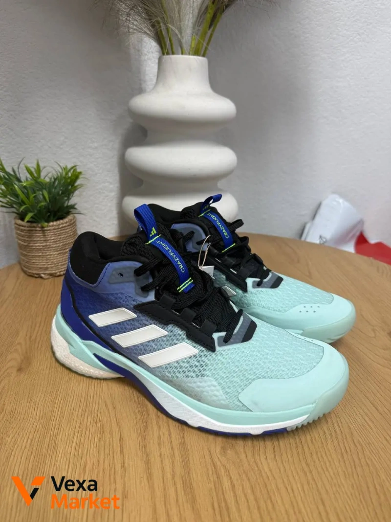 Adidas Crazyflight 40 розмір (25,5 см) м'ятно-синьо-чорні — фото 3