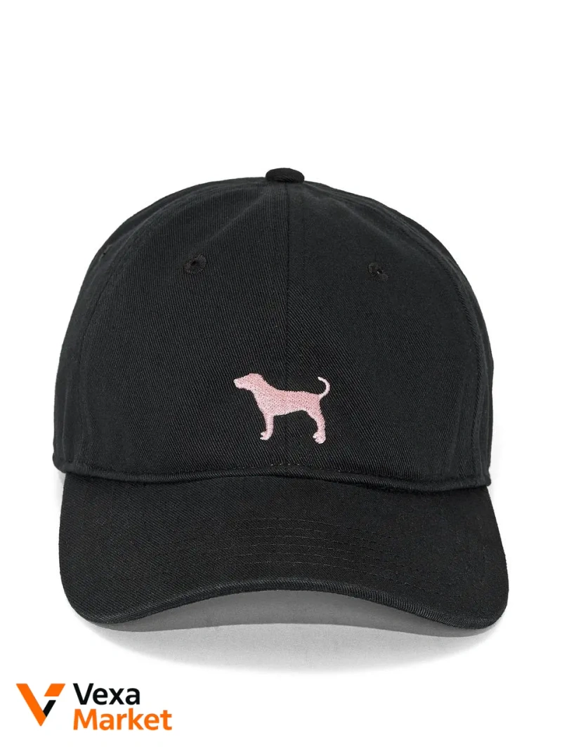 Кепка Pink з вишивкою собаки — фото 2