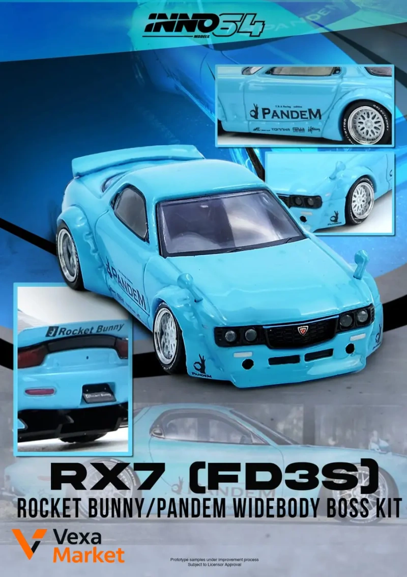 Колекційні моделі Inno64 1:64 (E30 M3, RX7 FD3S, S2000, GT-R) — фото 2