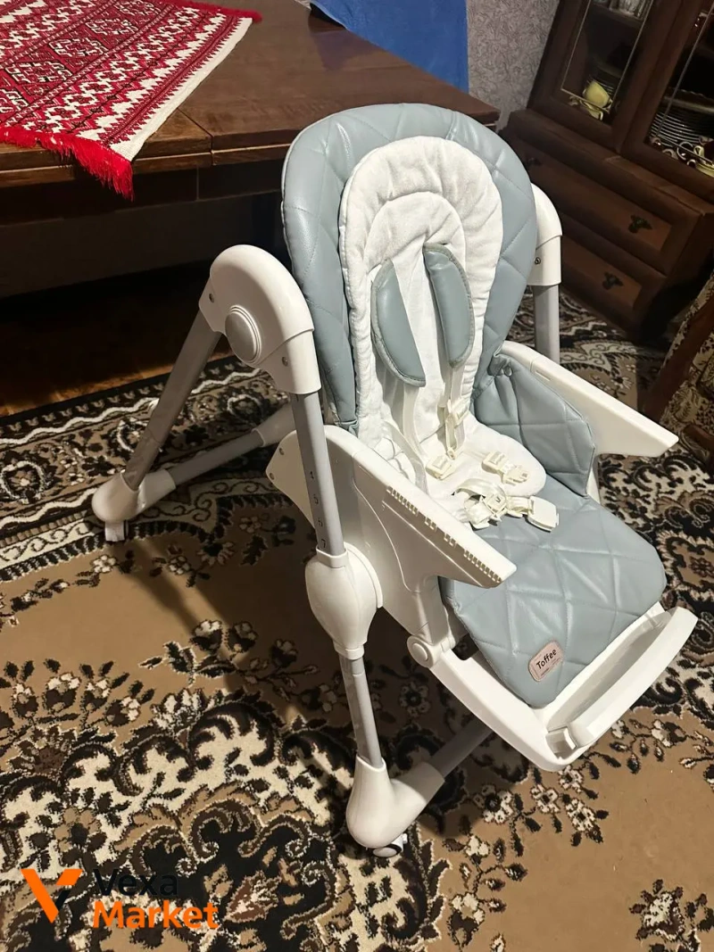 Стільчик для годування Carello Toffee CRL-9502/3 Cloud Grey — фото 4