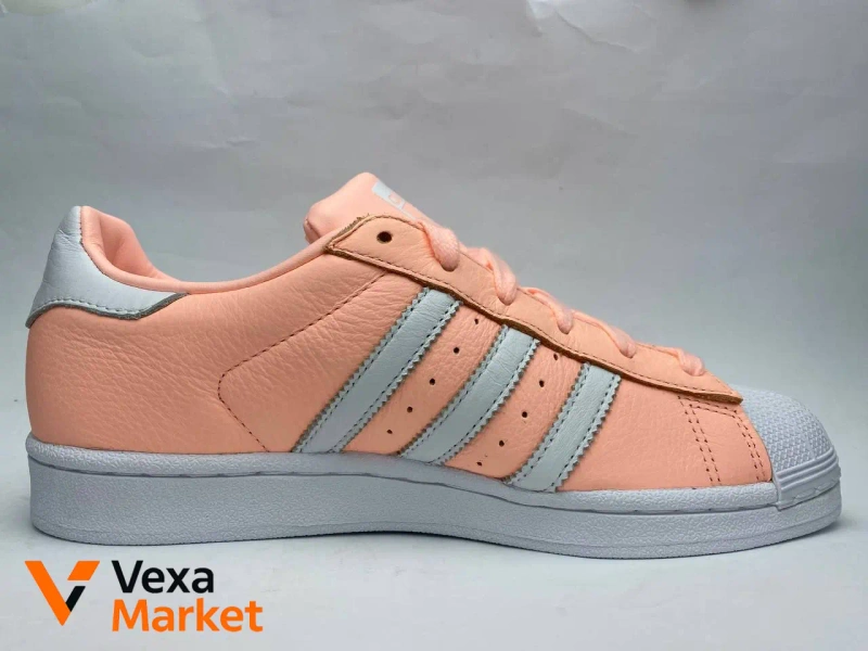 Adidas Superstar B42001 рожеві жіночі кросівки — фото 2