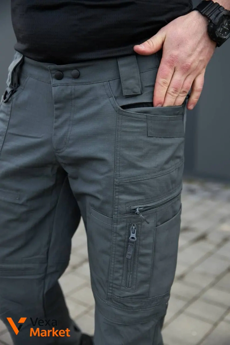 Штани тактичні карго YINREN 4.0 Grey — фото 2