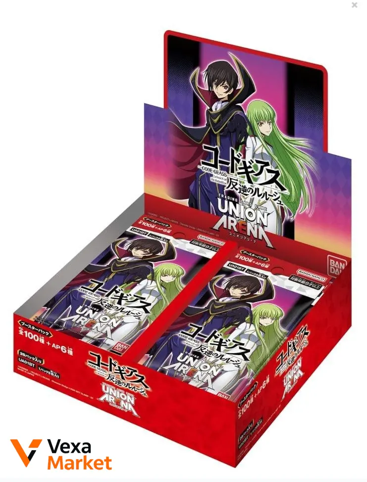 Коллекционные карточки Union Arena Code Geass