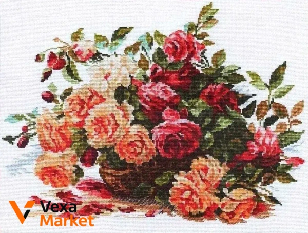 Набір для вишивання хрестиком Classic Design 8360 "Королівські троянди"