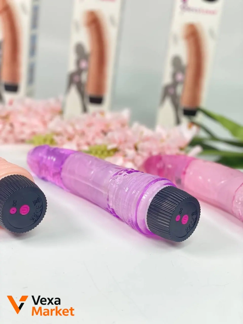 Реалістичний вібратор SexyLover 20 см з USB-зарядкою — фото 2