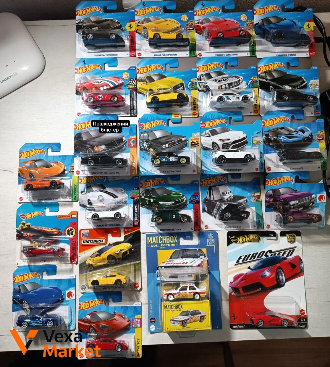 Колекційні моделі автомобілів Hot Wheels, Matchbox