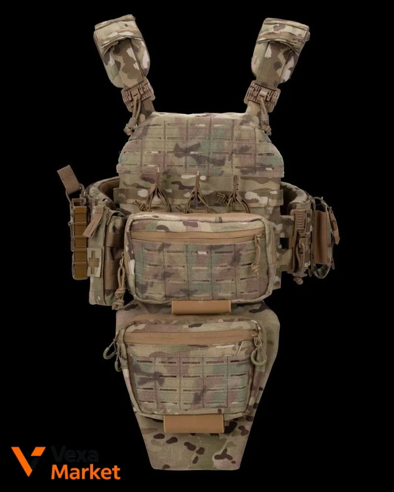 Комплект плитоноски з підсумками та аптечкою з Cordura 1000d — фото 2