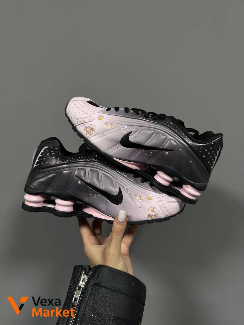 Nike Shox R4 Sakura женские кроссовки — фото 5