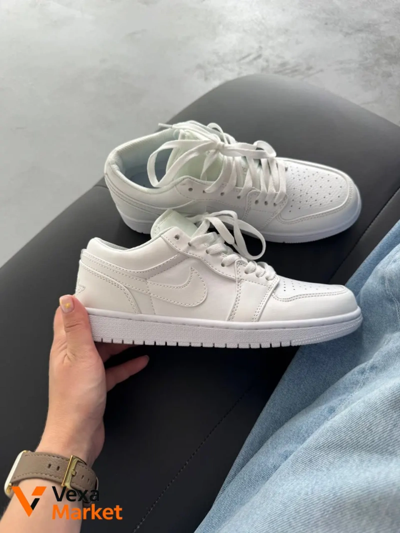 Nike Air Jordan 1 Low Travis Scott White Party — фото 4