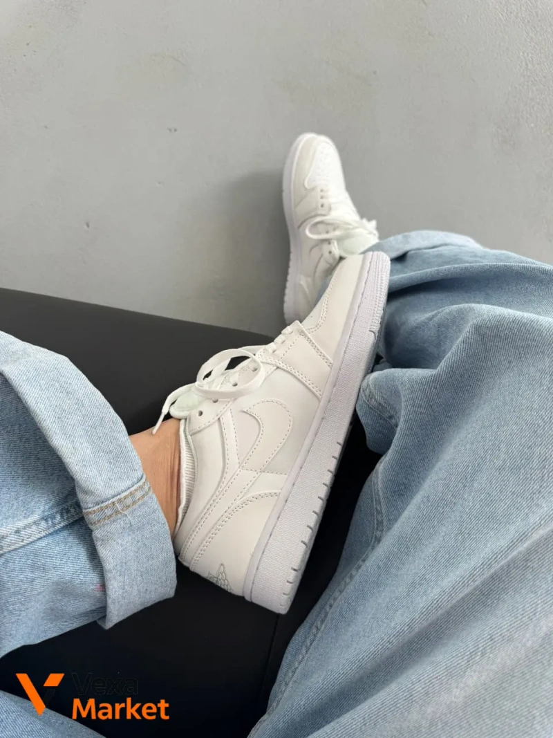 Nike Air Jordan 1 Low Travis Scott White Party — фото 5
