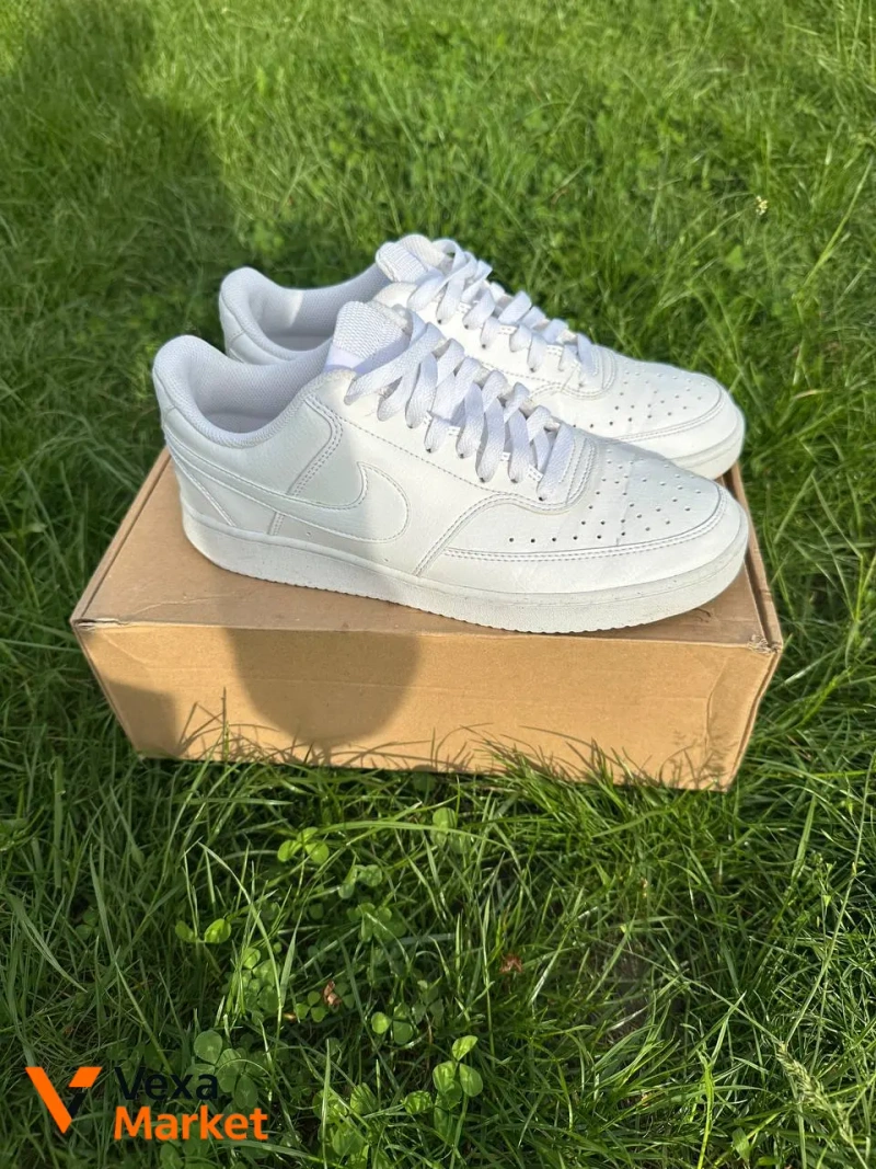 Кросівки Nike Air Force 1 білі 42.5 розмір — фото 3