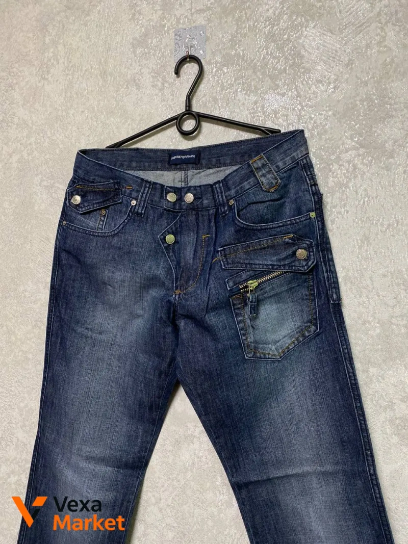 Armani vintage baggy jeans L — фото 2