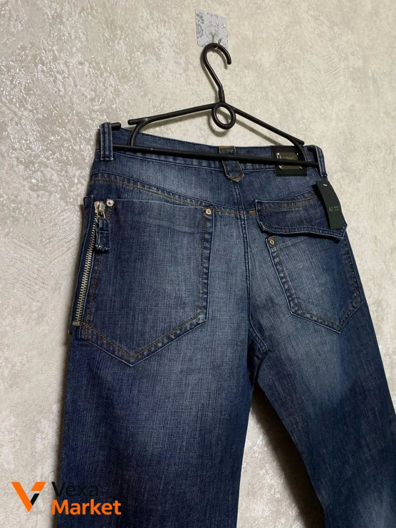 Armani vintage baggy jeans L — фото 7