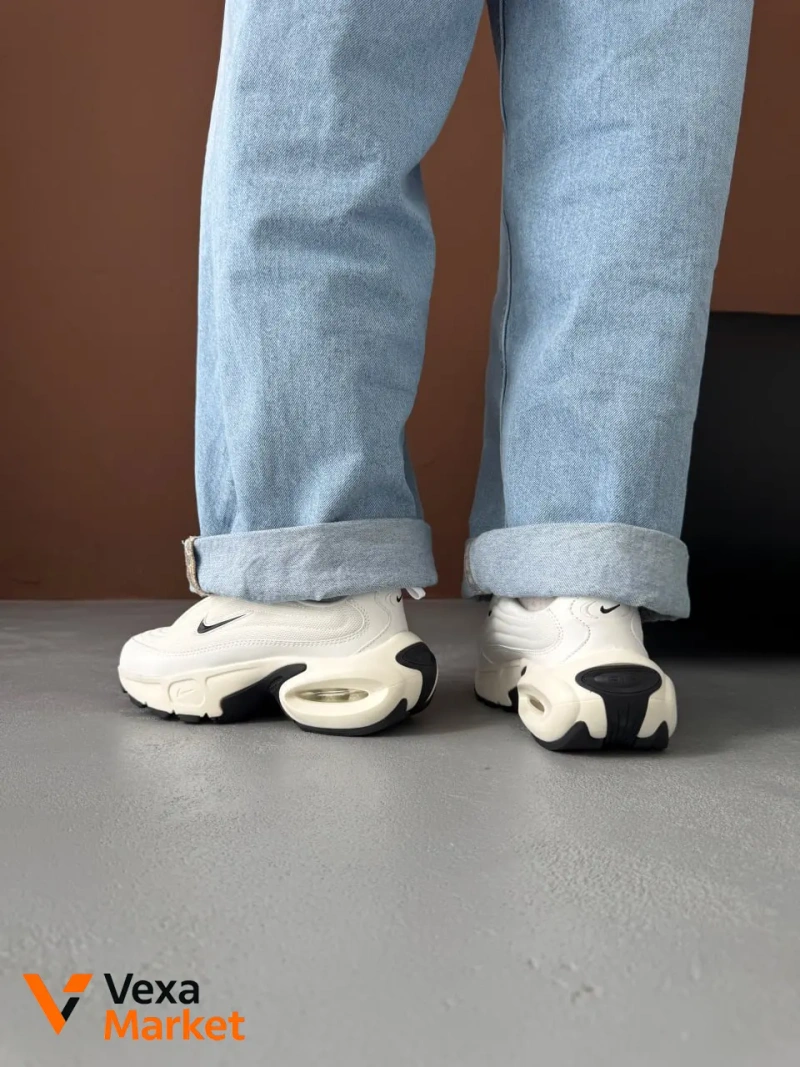 Nike Air Max Portal White шкіра, текстиль — фото 3