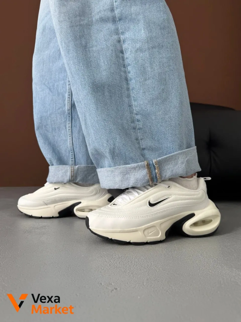 Nike Air Max Portal White шкіра, текстиль — фото 4