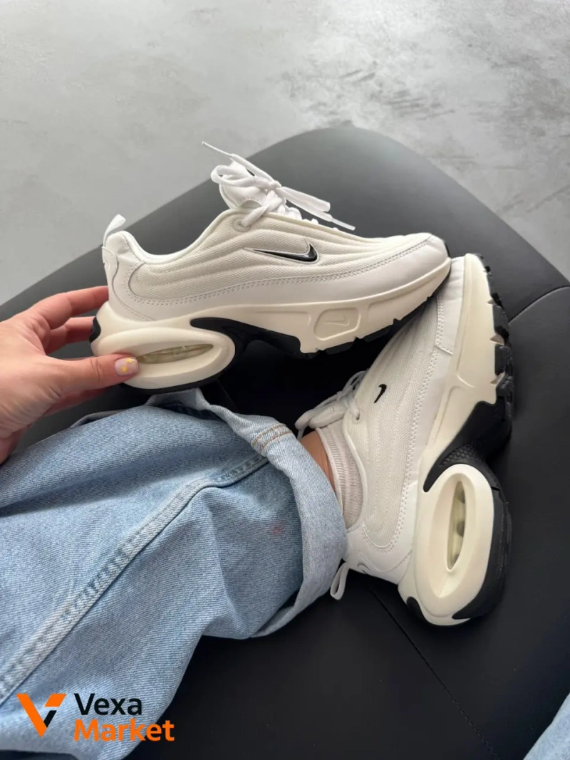 Nike Air Max Portal White шкіра, текстиль — фото 5
