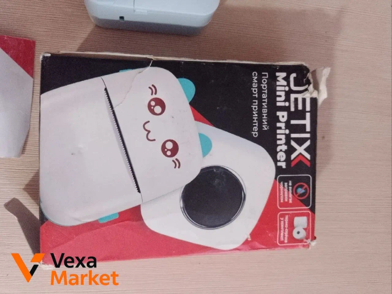 JETIX Mini Printer портативний термопринтер Bluetooth — фото 2