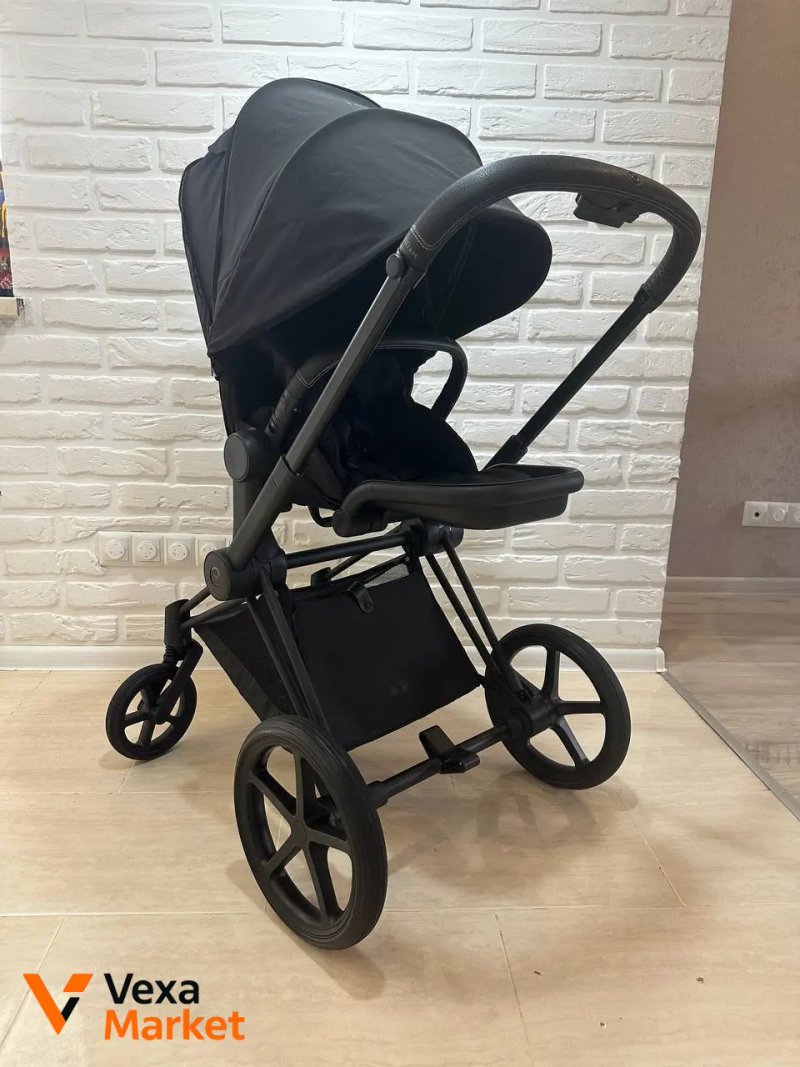 Коляска Cybex Priam 4.0 (2025) чорна — фото 2