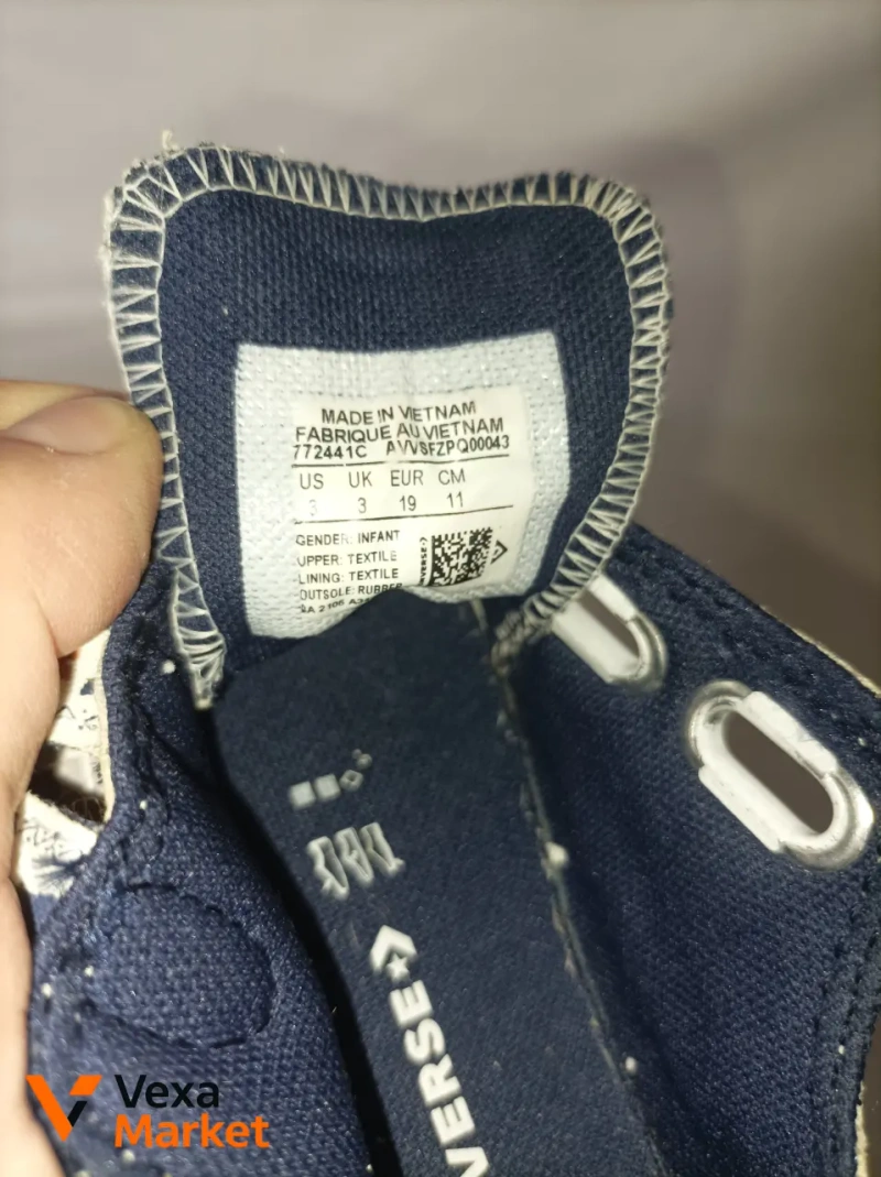 Кеди Converse 11,5 см, багатобарвні та пінетки "Супермен" 11,5 см — фото 5