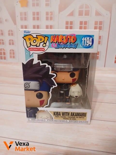 Фігурка Funko POP Naruto Kiba with Akamaru 1194