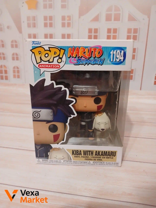 Фігурка Funko POP Naruto Kiba with Akamaru 1194