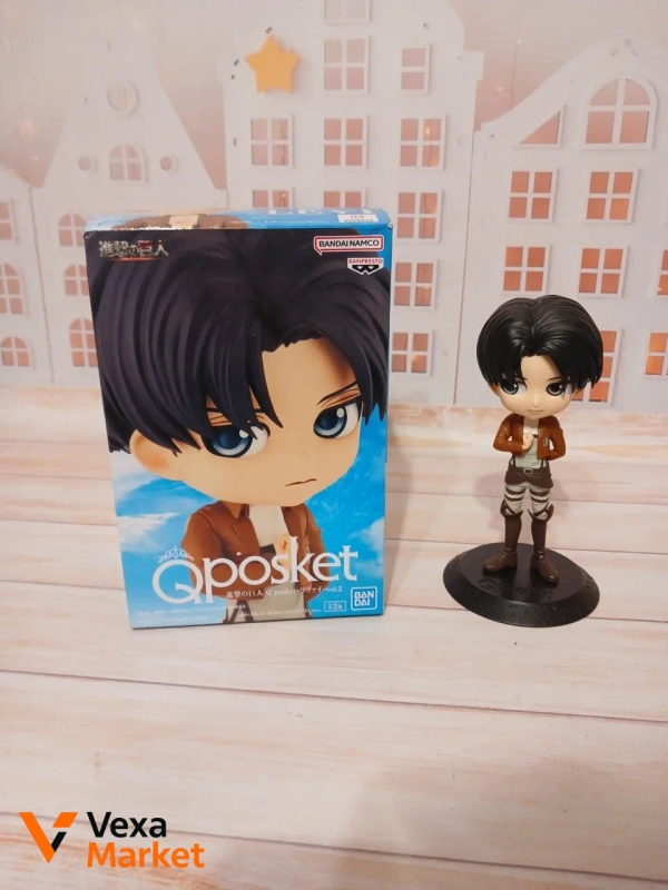 Фігурка Q Posket Levi Ackerman Attack on Titan Banpresto