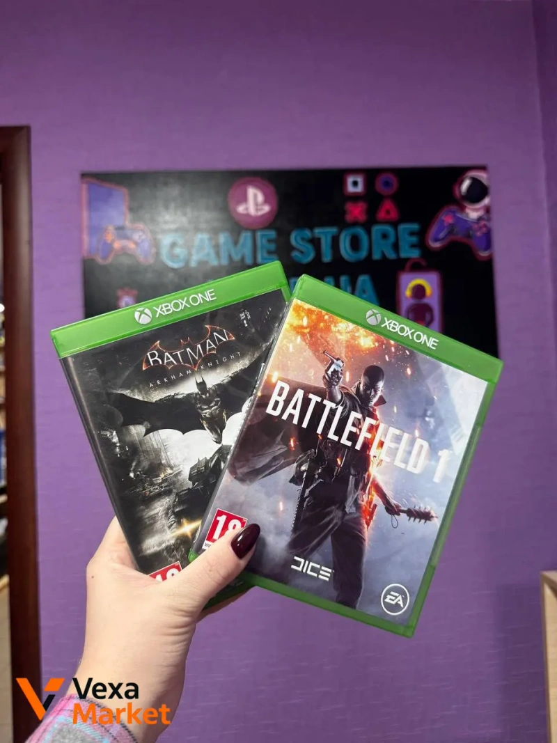 Xbox One + 2 диски — фото 3