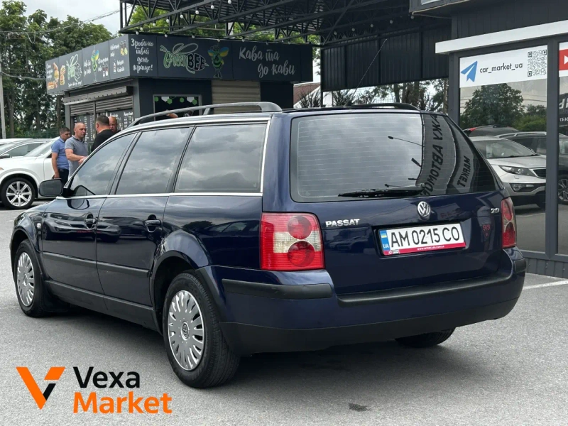 Volkswagen Passat 2001 2.0 л. Газ/Бензин Синий — фото 3