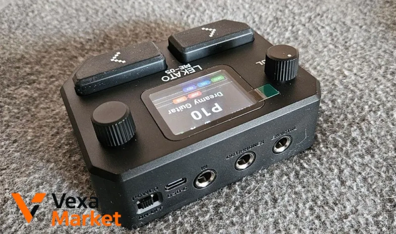 LEKATO ME-05 MINI Pocket Multi-Effects процесор для гітаристів/басистів — фото 4